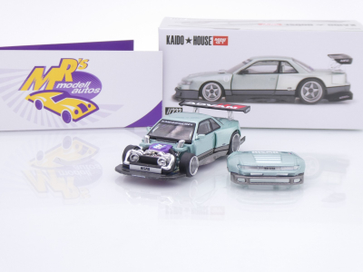 Preview: TSM MINI GT KHM232 # Nissan Silvia S13-R 1991 " Kaido House - Kaido Works V1 " 1:64