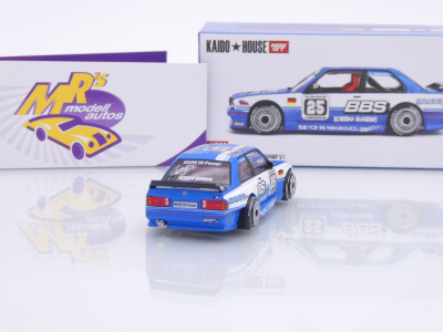 Preview: TSM MINI GT KHM223 # BMW M3 E30 #25 " Kaido House - BBS Touring Champ V1 " 1:64