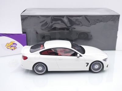 Preview: GT Spirit GT963 # BMW Alpina B4 (F32/33) BI Turbo Baujahr 2014 " Alpinaweißmetallic " 1:18