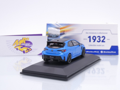 Preview: Solido S4314203 # Toyota GR Corolla Cicuit Edition Baujahr 2023 " blaumetallic " 1:43