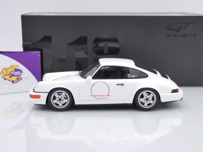 Preview: GT Spirit GT995 # Porsche 911 964 Carrera Cup USA Edition 1992 " weiß " 1:18
