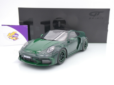 GT Spirit GT959 # Brabus 900 Rocket-R Porsche 911 992 Turbo S Baujahr 2024 " dunkelgrün " 1:18