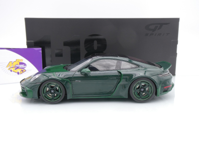 Preview: GT Spirit GT959 # Brabus 900 Rocket-R Porsche 911 992 Turbo S Baujahr 2024 " dunkelgrün " 1:18