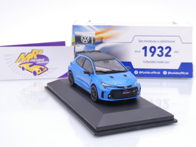 Preview: Solido S4314203 # Toyota GR Corolla Cicuit Edition Baujahr 2023 " blaumetallic " 1:43