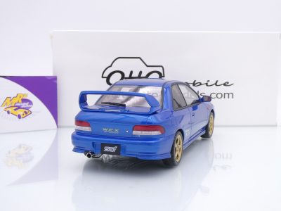Preview: Ottomobile OT1249 # Subaru Impreza WRX Type R STI VER V Baujahr 1999 " dunkelblaumetallic " 1:18