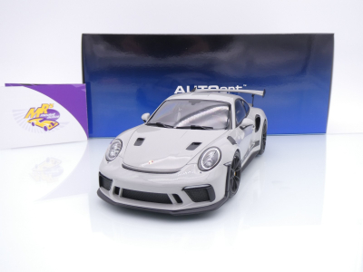 AUTOart 78180 # Porsche 911 (991.2) GT3 RS Weissach Package Baujahr 2017 " Kreidegrau (Crayon) " 1:18