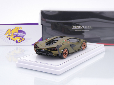 Preview: TSM Models 430829 # Lamborghini Sian FKP 37 Baujahr 2022 " Verde Gea Matt " 1:43