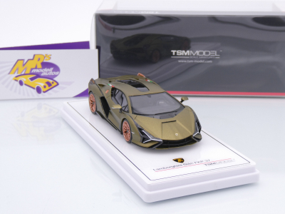 Preview: TSM Models 430829 # Lamborghini Sian FKP 37 Baujahr 2022 " Verde Gea Matt " 1:43