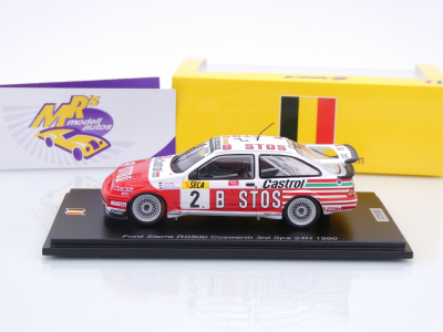 Preview: Spark SB243 # Ford Sierra RS500 Cosworth #2 3rd 24h Spa 1990 " Bastos Castrol " 1:43