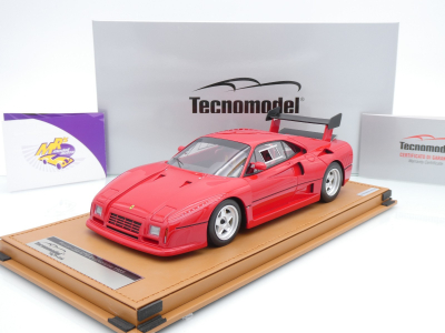 Tecnomodel TM18-361A # Ferrari 288 GTO Evoluzione O.Z. Felgen Baujahr 1985 " Rosso Corsa " 1:18