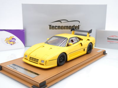 Tecnomodel TM18-361E # Ferrari 288 GTO Evoluzione Baujahr 1985 " Giallo Modena " 1:18
