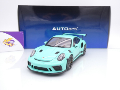 AUTOart 78181 # Porsche 911 (991.2) GT3 RS Baujahr 2017 " Mintgrün " 1:18