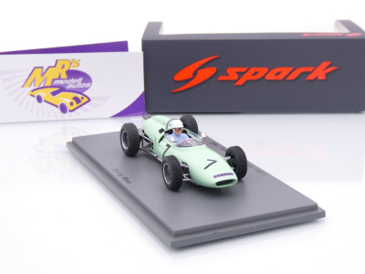 Preview: Spark S7450 # Lotus 18-21 F1 #7 Glover Trophy 1962 " Sterling Moss " 1:43