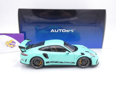 Preview: AUTOart 78181 # Porsche 911 (991.2) GT3 RS Baujahr 2017 " Mintgrün " 1:18