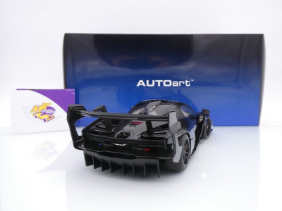 Preview: AUTOart 81954 # McLaren Senna GTR Baujahr 2019 " Onyxschwarz " 1:18