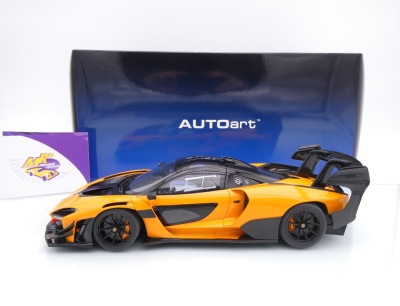 Preview: AUTOart 81956 # McLaren Senna GTR Baujahr 2019 " Papayaorange " 1:18