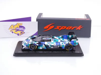 Preview: Spark S9308 # Aston Martin Valkyrie Hypercar #23 Daytona Test 2025 " THOR " 1:43