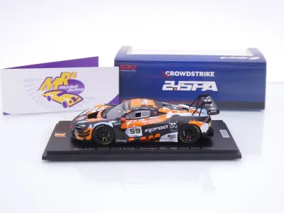 Preview: Spark SB852 # McLaren 720S GT3 #59 6th 24h Spa 2025 " Garage 59 " 1:43