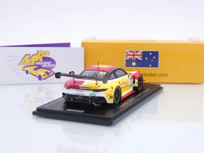 Preview: Spark AS084 # Porsche 911 GT3 R #91 10th 12h Bathurst 2025 " The Bend X Manthey " 1:43