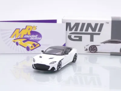 TSM MINI GT MGT01225-L # Aston Martin DBS Baujahr 2024 LHD " Stratus White / weiß " 1:64
