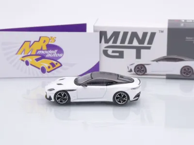 Preview: TSM MINI GT MGT01225-L # Aston Martin DBS Baujahr 2024 LHD " Stratus White / weiß " 1:64