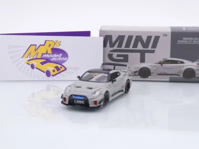 TSM MINI GT MGT01248-L # Nissan Skyline GTR (R35) LB 2026 mattgrau " Liberty Walk " 1:64