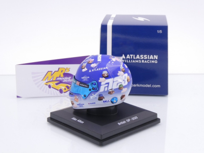 Preview: Spark 5HF219 # Helm Formel 1 Williams F1 " Alex Albon - Großbritannien GP 2025 " 1:5