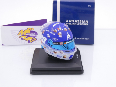 Preview: Spark 5HF219 # Helm Formel 1 Williams F1 " Alex Albon - Großbritannien GP 2025 " 1:5