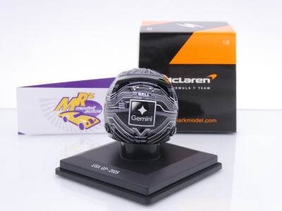 Preview: Spark 5HF230 # Helm Formel 1 McLaren F1 " Oscar Piastri - USA Austin GP 2025 " 1:5