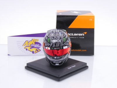 Preview: Spark 5HF230 # Helm Formel 1 McLaren F1 " Oscar Piastri - USA Austin GP 2025 " 1:5