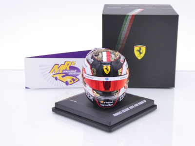 Preview: Look Smart LSHEL028 # Helm Formel 1 Ferrari " Charles Leclerc - Abu Dhabi GP 2025 " 1:5