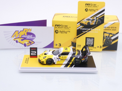 Preview: Almost Real 640001001 # Porsche 911 GT3 R #7 2nd 1000km Suzuka 2025 " Absolute Racing " 1:64