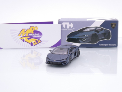 Trends Hobby 241082A #125 # Lamborghini Temerario Baujahr 2024 " mattblaumetallic " 1:64