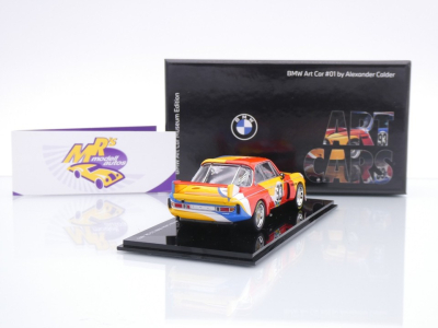 Preview: Norev 80425B54CD1 # BMW 3.0 CSL #93 24h Le Mans 1975 " Art Car - Alexander Calder " 1:43