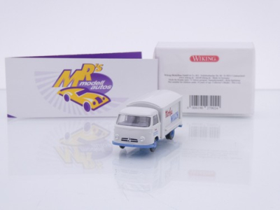 Wiking 0279 02 # Borgward Verkaufswagen Baujahr 1957-61 " Moha Milch " 1:87