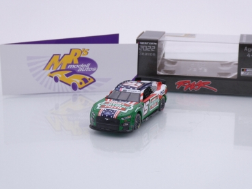 Lionel Racing C152265HBPPR # Ford Mustang NASCAR 2022 " Ryan Preece - Hunt Brothers Pizza Salutes / Patriotic " 1:64