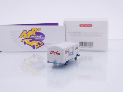 Preview: Wiking 0279 02 # Borgward Verkaufswagen Baujahr 1957-61 " Moha Milch " 1:87