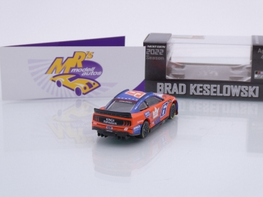 Preview: Lionel Racing CX62265KHWBW # Ford Mustang NASCAR 2022 " Brad Keselowski - King's Hawaiian Pretzel Buns " 1:64