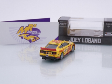 Preview: Lionel Racing W222265SHLJL5 # Ford Mustang NASCAR 2022 " Joey Logano - Shell-Pennzoil WWT Raceway / Gateway Race Winner " 1:64