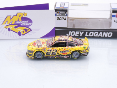 Preview: Lionel Racing W222465PENJLC # Ford Mustang NASCAR 2024 " Joey Logano - Pennzoil Las Vegas Win " 1:64