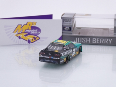 Preview: Lionel Racing WX82265HARJPM # Chevrolet Camaro NASCAR Xfinity 2022 " Josh Berry - Harrison's USA Charlotte Spring Race Winner " 1:64