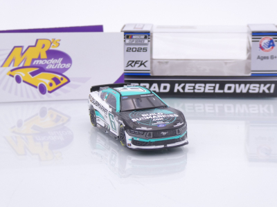Preview: Lionel Racing CX62565BSUBW # Ford Mustang NASCAR 2025 " Brad Keselowski - BuildSubmarines.com " 1:64