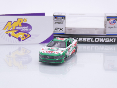 Lionel Racing CX62565CASBW # Ford Mustang NASCAR 2025 " Brad Keselowski - Castrol " 1:64