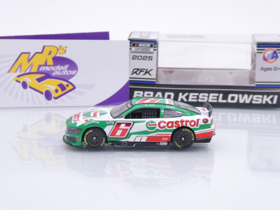 Preview: Lionel Racing CX62565CASBW # Ford Mustang NASCAR 2025 " Brad Keselowski - Castrol " 1:64