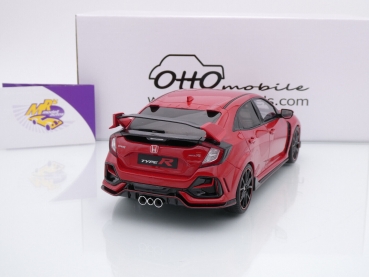 Preview: Ottomobile OT890 # HONDA Civic Rype R GT Spec Baujahr 2020 " dunkelrot " 1:18