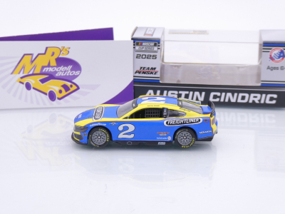 Preview: Lionel Racing CX22565FTBAE # Ford Mustang NASCAR 2025 " Austin Cindric - Freightliner Throwback " 1:64