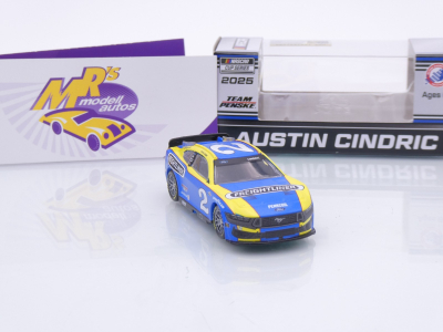 Preview: Lionel Racing CX22565FTBAE # Ford Mustang NASCAR 2025 " Austin Cindric - Freightliner Throwback " 1:64