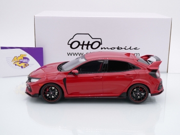 Preview: Ottomobile OT890 # HONDA Civic Rype R GT Spec Baujahr 2020 " dunkelrot " 1:18