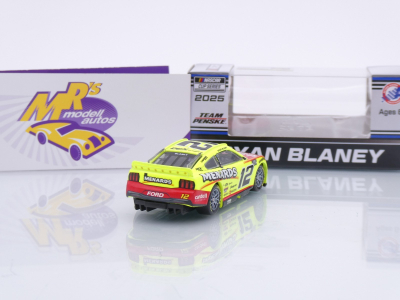 Preview: Lionel Racing C122565MENRB # Ford Mustang NASCAR 2025 " Ryan Blaney - Menards Cardell " 1:64