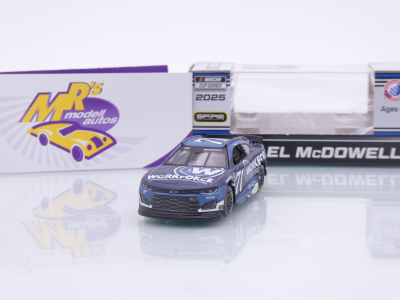 Lionel Racing C712565WORMM # Chevrolet Camaro NASCAR 2025 " Michael McDowell - Workforce " 1:64